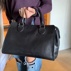 Brand new Liebeskind black leather satchel